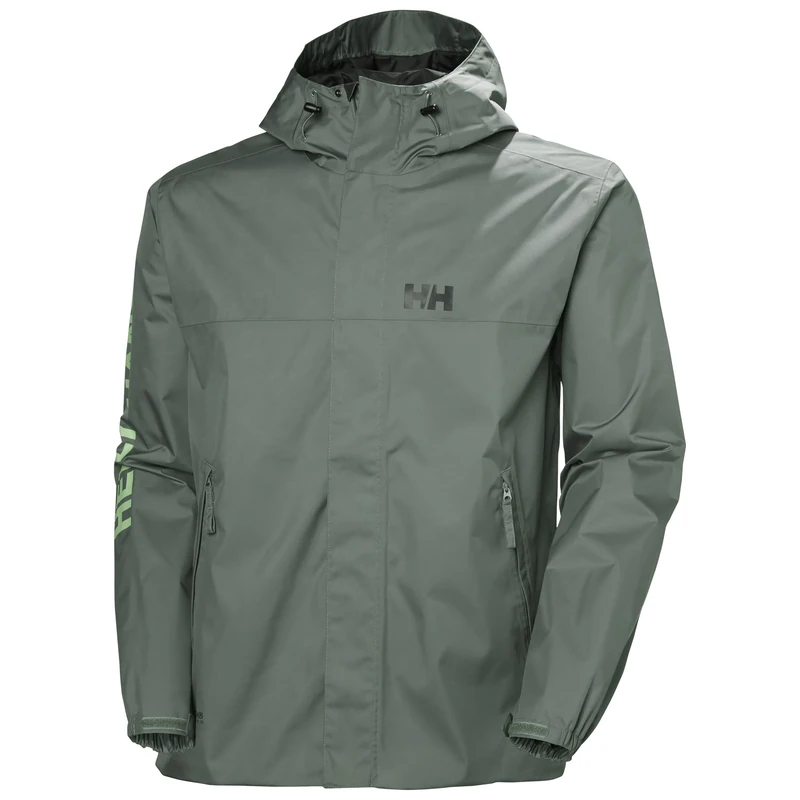Helly Hansen Mens Ervik Jacket, Grey Cactus, S
