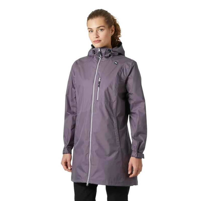 Helly Hansen Women's W Long Belfast Jacket, Smoked Purple, S