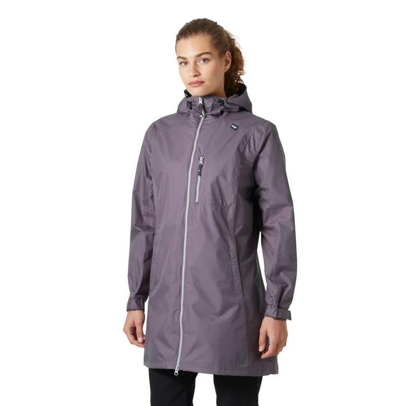Helly Hansen Women's W Long Belfast Jacket, Smoked Purple, L