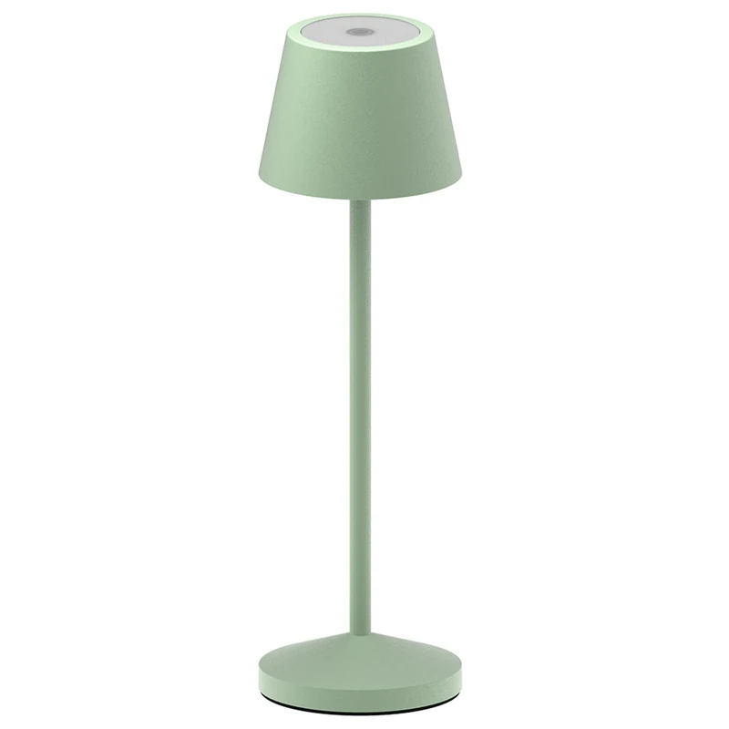 Lumisky Emily Wireless Table Lamp Warm White LED Dimmable H25cm, Olive Green