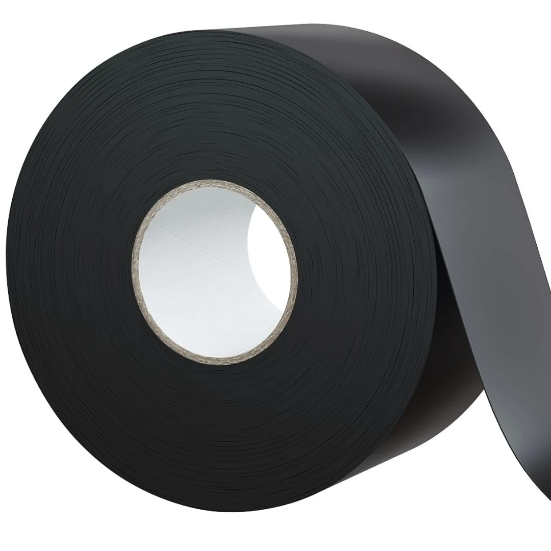 Gocableties Black Self Amalgamating Tape, 25mm x 10m, Waterproof Rubber Tape for Cable and Pipe Repair, Sealing Joints, and Insulating Electrical Connections, 1 Rolls