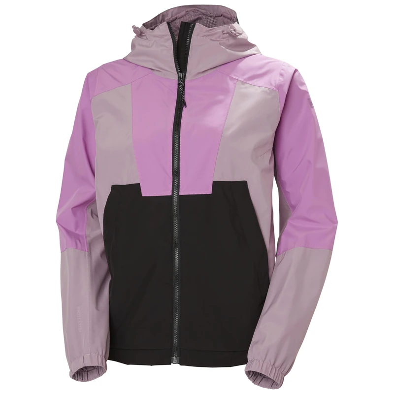 Helly Hansen Womens W Rig Rain Jacket, Meta Pink, S