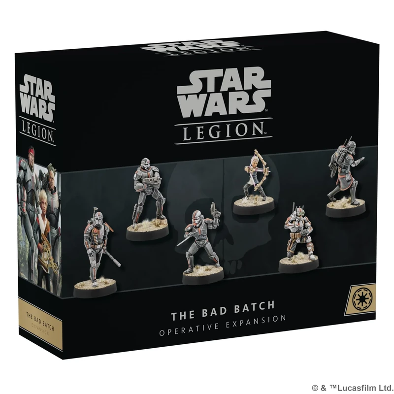 Atomic Mass Games | Star Wars Legion - Bad Batch Operative Expansion | Tabletop Miniatures Game | Ages 14+ | 2 Players | 90 Minutes Playing Time