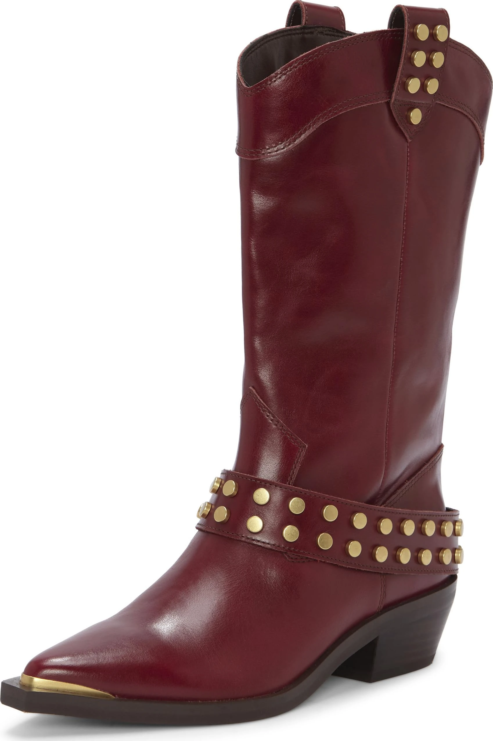Vince Camuto Women's Merissa Mid Calf Boot, Chianti, 6.5 UK