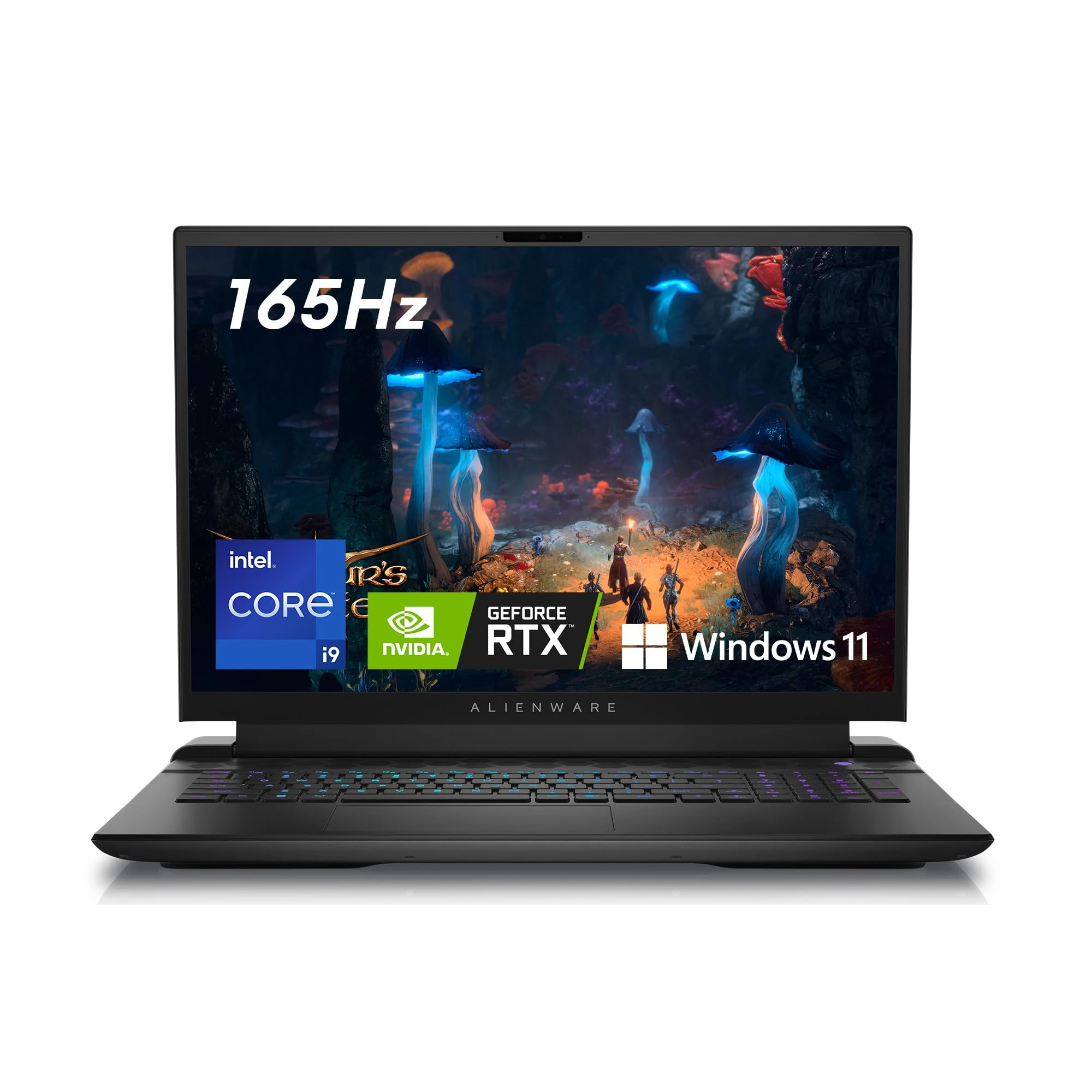 Alienware m18 r2 Gaming Laptop 18" QHD+ 165Hz Display, 14th Gen Intel Core i9 14900HX, NVIDIA RTX 4080 12GB, 32GB DDR5 RAM, 1TB SSD, Windows 11 Home, AlienFX Backlit English-UK Keyboard