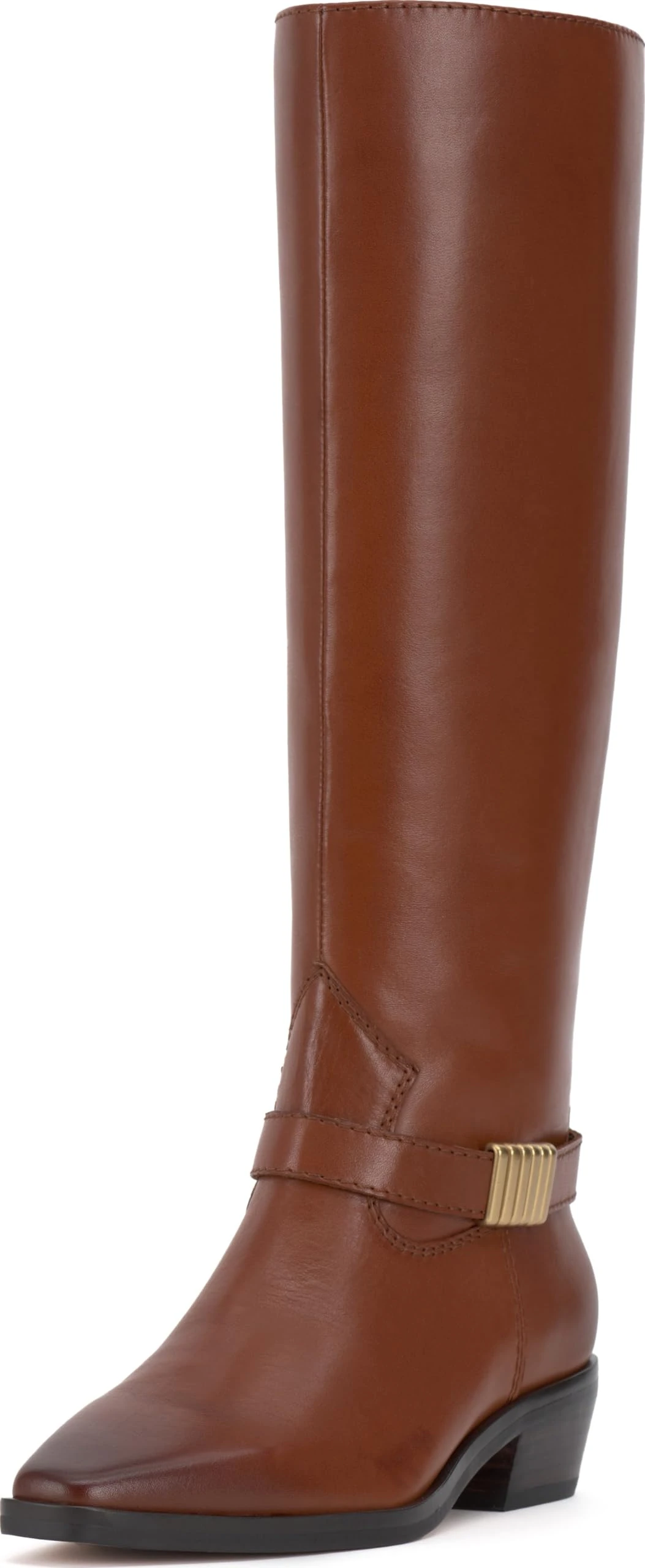 Vince Camuto Women's Melise4 Knee High Boot, Whiskey Extra Wide Calf, 2 UK
