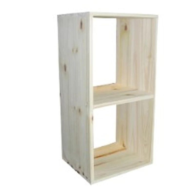 ARANAZ S.L. MANUFACTURAS DE LA MADERA Storage Bin Without Varnish 2 Compartments Solid Pine