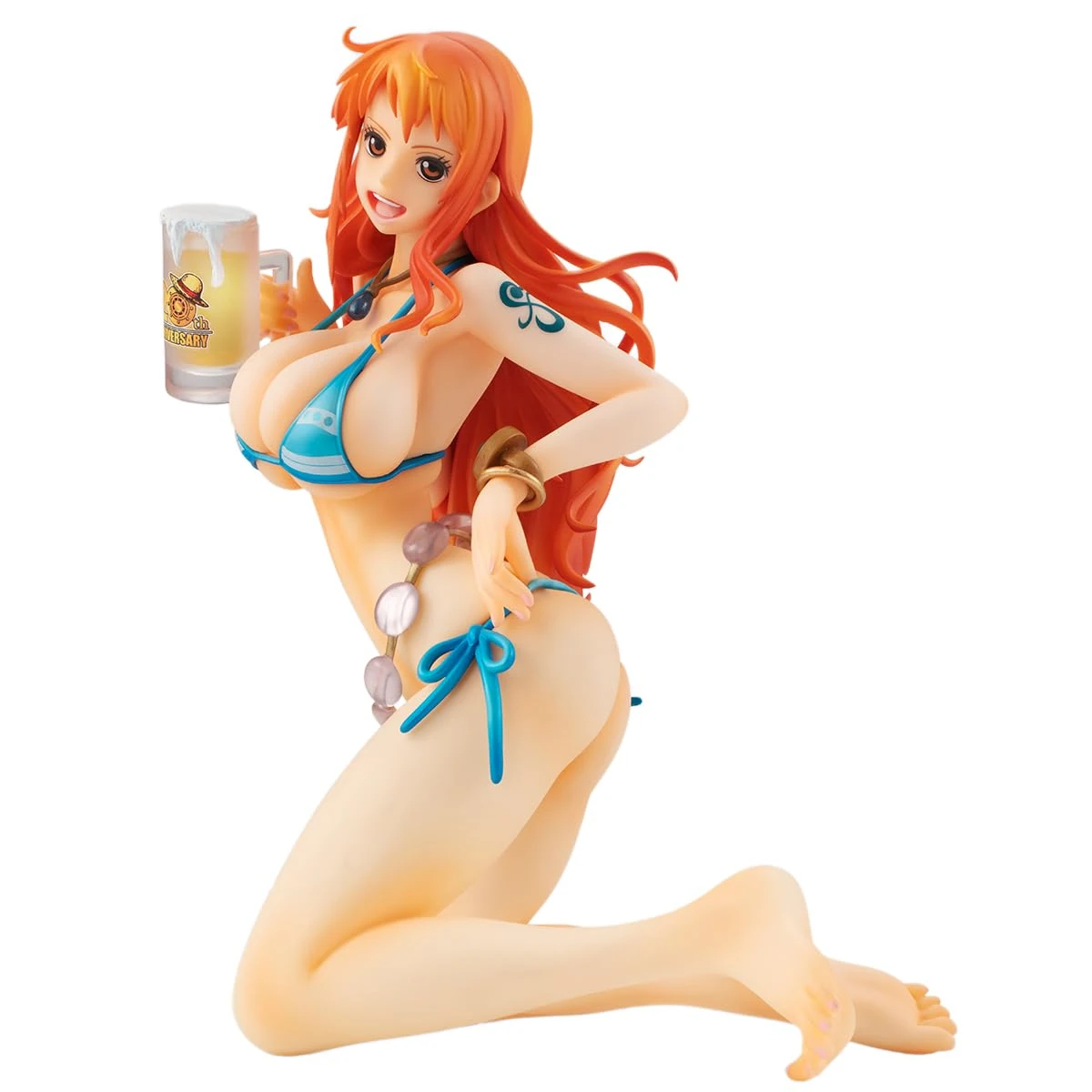 Megahouse - One Piece - Nami (ver. BB_SP 20th Anniversary) -LIMITED EDITION-, Potrait of Pirates Collectible Figure
