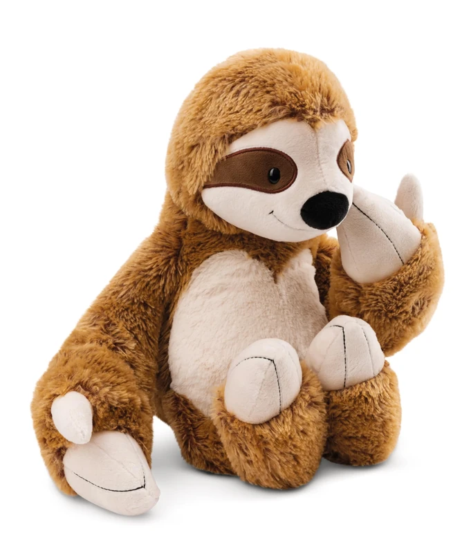 NICI cuddly toy sloth Slobby 50cm brown - Cuddly cute plush to snuggle and play with, for children & adults, great gift idea - 61215