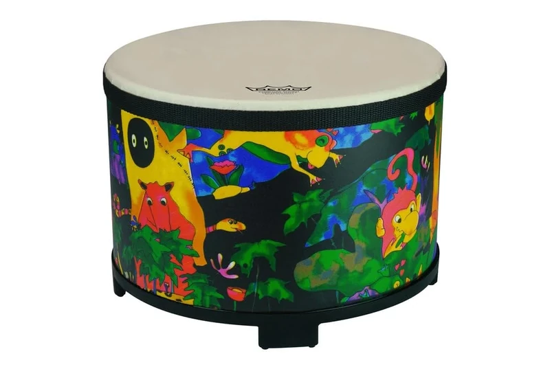Remo World Percussion - Kids Percussion - Floor Tom - 7.5" x 10" - KD-5080-01-NSL