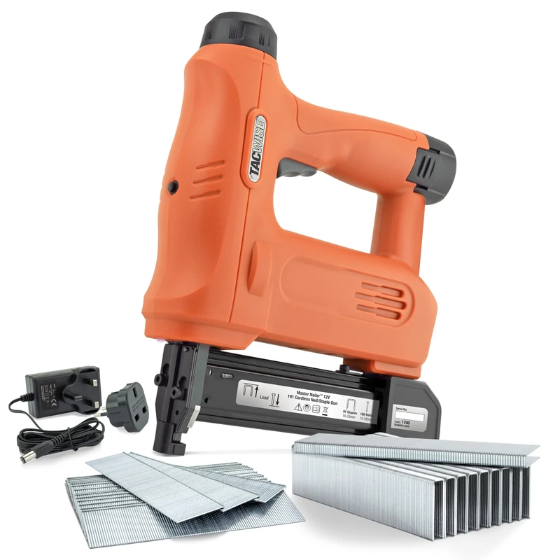 Tacwise 1700 Master Nailer 12V Cordless Staple and Nail Gun