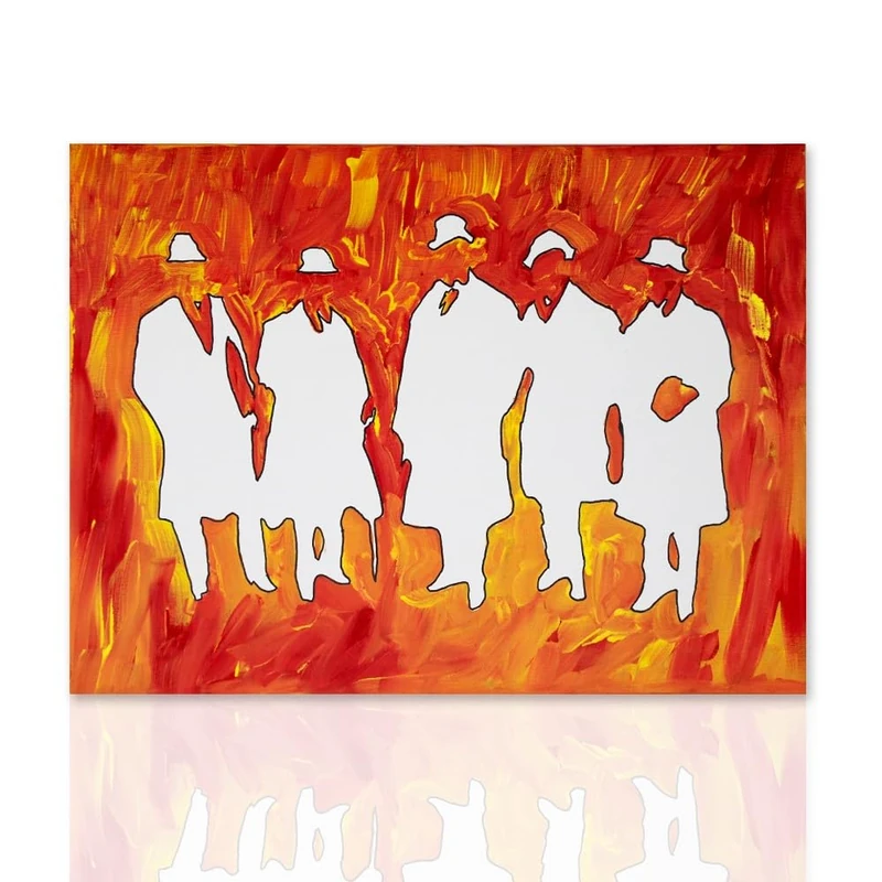 Declea Modern Furniture Painting on Futurists Canvas Art Ready to Hang Home Furniture, Print on Canvas - Image 1