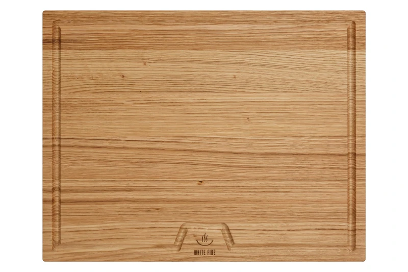 White Fire Oak Chopping Board, 45X35Xh2.5Cm - Image 1