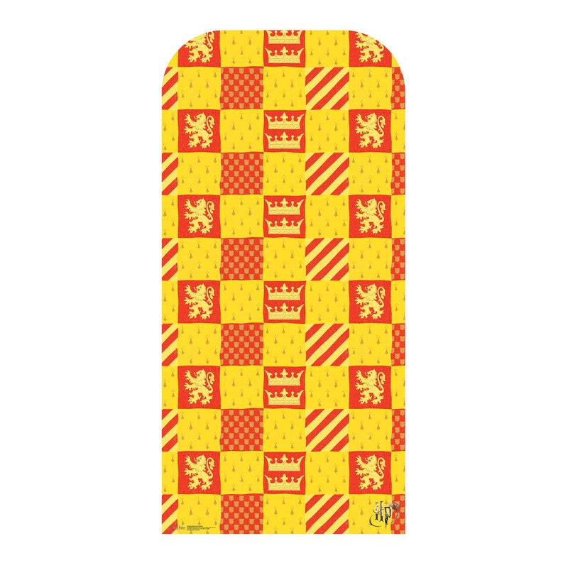 Star Cutouts SC4446 Gryffindor Hogwarts House Backdrop & Sailboard – Wizarding World Display for Parties, Events & Harry Potter Fans
