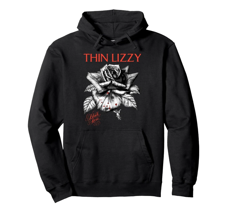 Thin Lizzy Black Rose Album Tracklist Pullover Hoodie