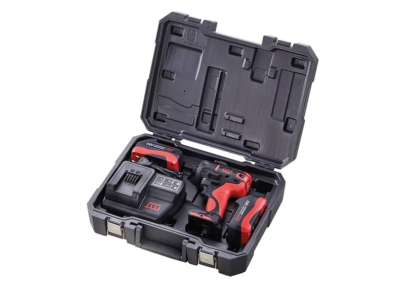 M7 - Atornillador de batería 1/4" 18V 5Ah con cargador y 2 baterías