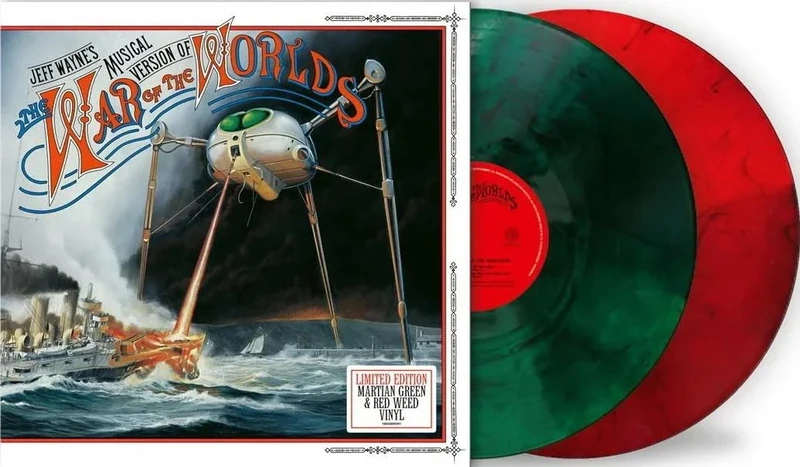Jeff Wayne's Musical Version of the War of the Worlds (Marbled vinyl) [VINYL]