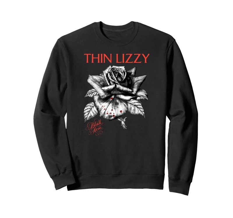Thin Lizzy Black Rose Album Tracklist Sweatshirt