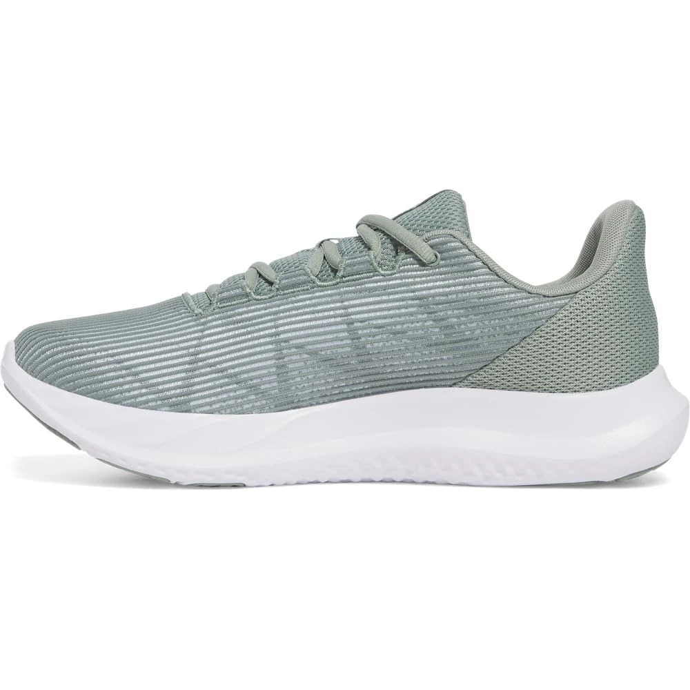 Under Armour Men's Charged Speed Swift Sneaker, (348) Silica Green/Silica Green/Metallic Silica, 6 UK