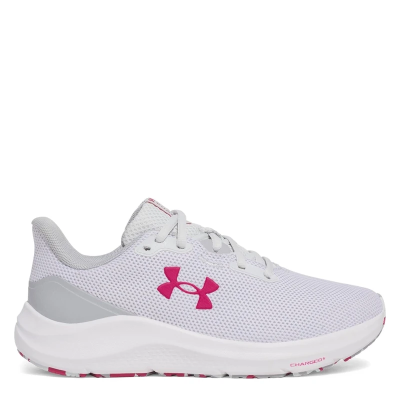 Under Armour UA W Charged Pursuit 4 - Distant Gray/Mod Gray/Shaded Fuchsia - 6