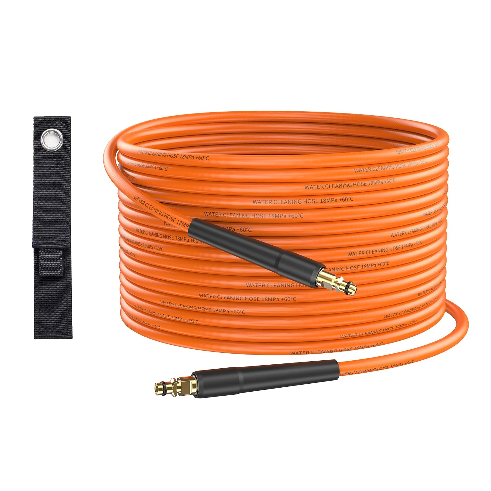 OHAYORI Pressure Washer Replacement Hose 10M Power Wash Hose Extension for Karcher K2 K3 K4 K5 K6 K7, 180Bar Jet Wash Hose with Click Type Plug Quick Connect, High Pressure Accessory for Car Cleaning