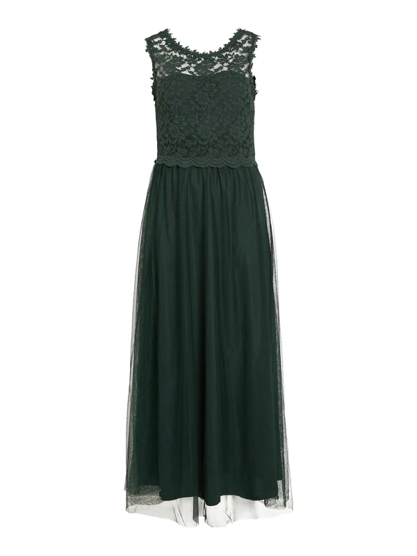 Vila VILYNNEA Maxi Dress - Noos, Scarab/Detail: Elastic, 16