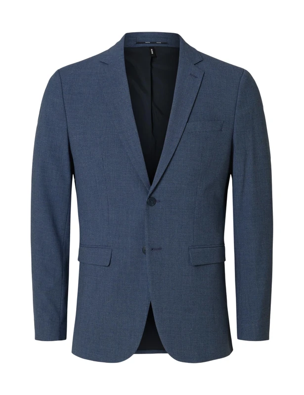 Selected Homme Male Blazer Slim Fit, Dark Blue, 38