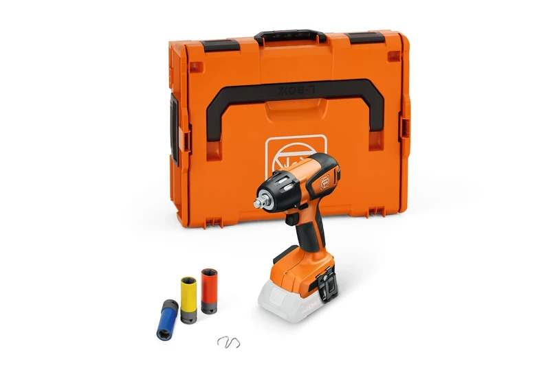 FEIN Cordless Impact Driver Wrench 18 V ASCD 18-300 W2 AS Ready to Use Set with Storage Case, Ergonomic Handling, 71151063000