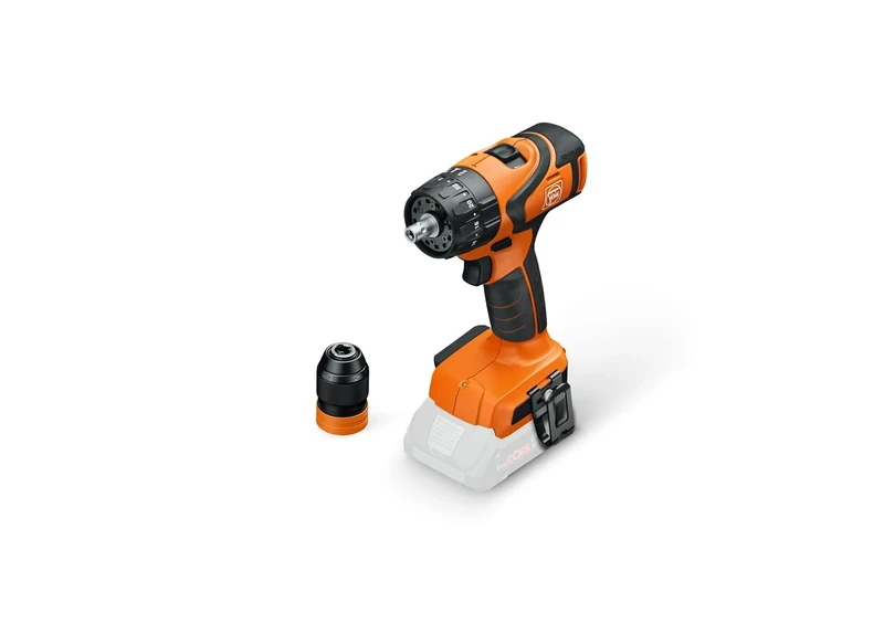 Fein ASB 18 Q AS 2-Speed Cordless Impact Drill, with Storage Case, Compact Design, with Full Metal Gear, 71040761000