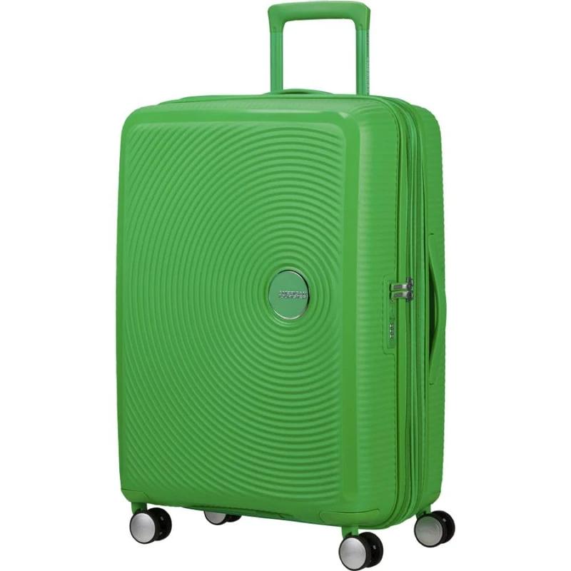 American Tourister Soundbox Large 77cm Suitcase - Grass Green - Image 1