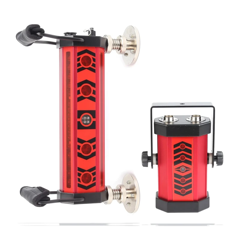 CONDTROL - Machine Guidance Cell MC-200 Set - Range 200 m - Long Battery Life - Ideal Level Control with Red Rotating Laser - Delivered with Accessories