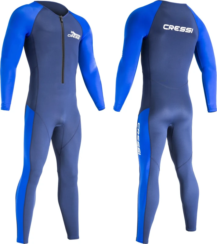 CRESSI Wahoo Monopiece Wetsuit - One-piece Wetsuit in Premium Neoprene 1.5/2mm and Elastane Perfect for Various Water Activities