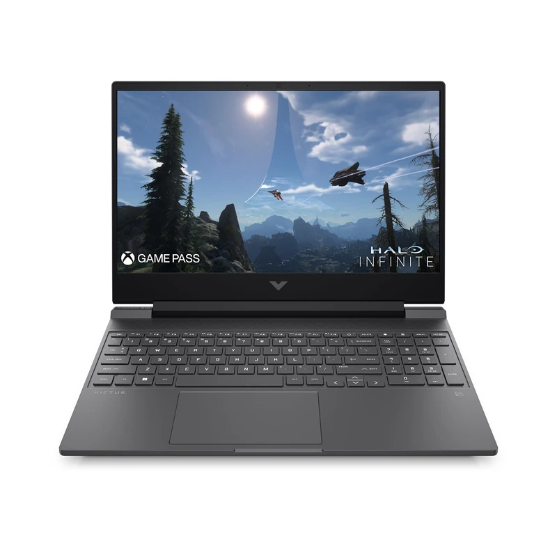 HP Victus 15.6" Gaming Laptop | AMD Ryzen 5-8645HS | 8 GB RAM | 512 GB SSD | NVIDIA GeForce RTX 2050 Graphics | FHD IPS Display | Up to 6 hrs 15 battery | Win 11 | Mica Silver | 15-fb2002sa
