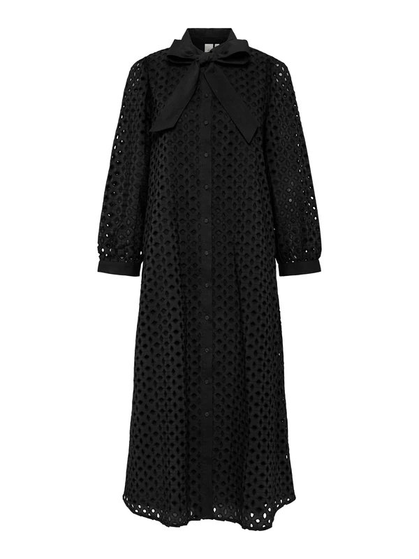 YAS YASJOSANNE 7/8 Midi Dress S. Noos, Black, XS