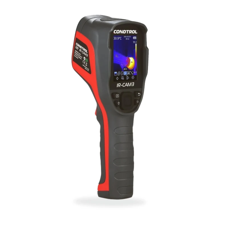 CONDTROL - IR-CAM 3 Thermal Camera - HD Infrared Display - °C and °F Measurements - 16GB Micro SD Card Storage - Delivered with Accessories - 2+1 Year Warranty