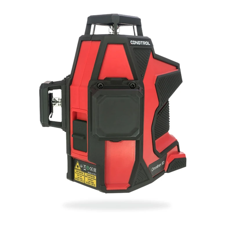 CONDTROL - OMNILINER 3D Red Line Laser - Level Range 30m - 3 Lines - 2 Operating Modes - Bluetooth - 2+1 Year Warranty - Delivered with Accessories