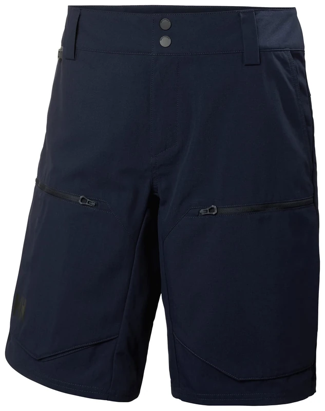 Helly Hansen Mens Crewline Cargo Shorts 2.0, Navy, 32
