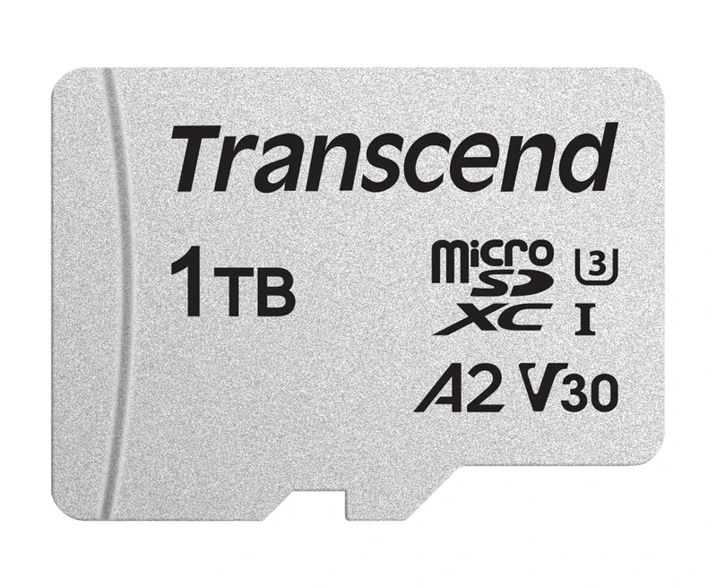 Transcend 1TB USD300S microSD Card, 100MB/s, 4K, U3, V30, A2