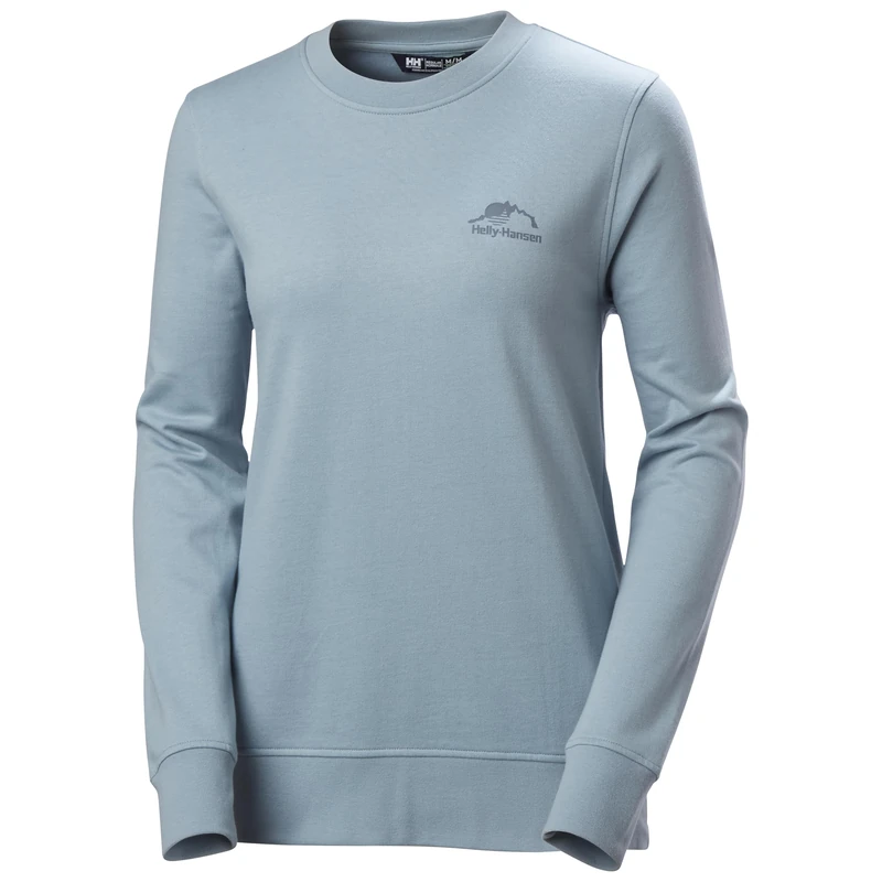 Helly Hansen Women's W Nord Graphic Sweatshirt, Windy Blue, L - Image 1