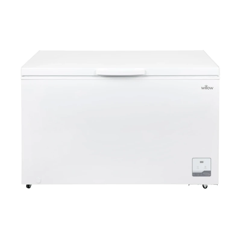 Willow W400CFW 400L Freestanding Chest Freezer with Removable Storage Baskets, Electronic Thermostat, 4* Freezer Rating, Low Noise, 2 Years Warranty - White