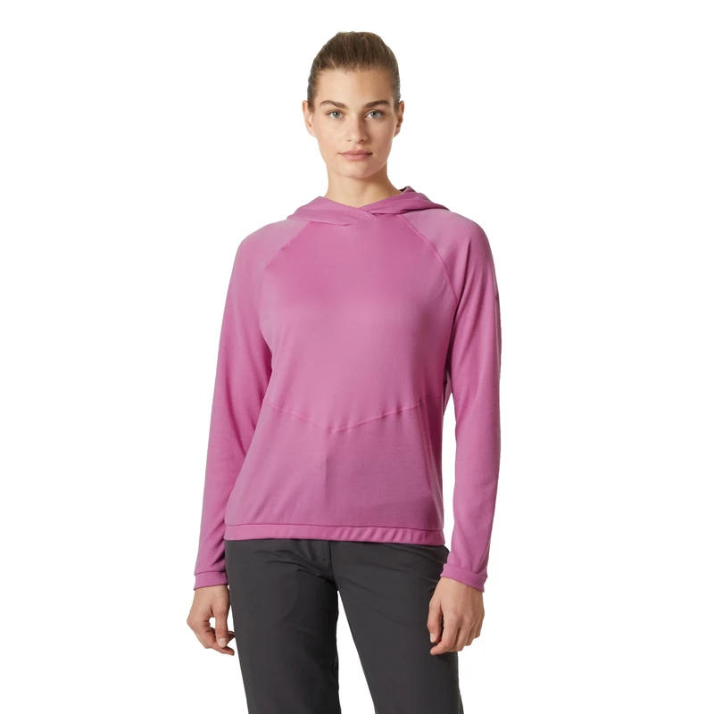Helly Hansen Womens W Inshore Hoodie 2.0, Meta Pink, XS