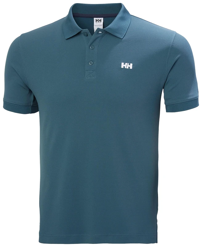 Helly Hansen Men's Driftline Polo, Washed Navy, 2XL