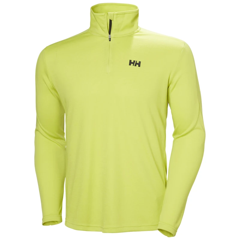 Helly Hansen Men's HP 1/2 Zip Pullover 2.0, Cyber Lime, XL