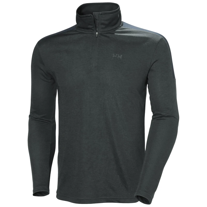 Helly Hansen Men's HP 1/2 Zip Pullover 2.0, Ebony, 2XL