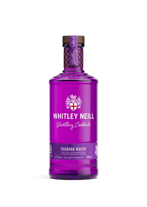 Whitley Neill Distillery Cocktail Rhubarb Mojito