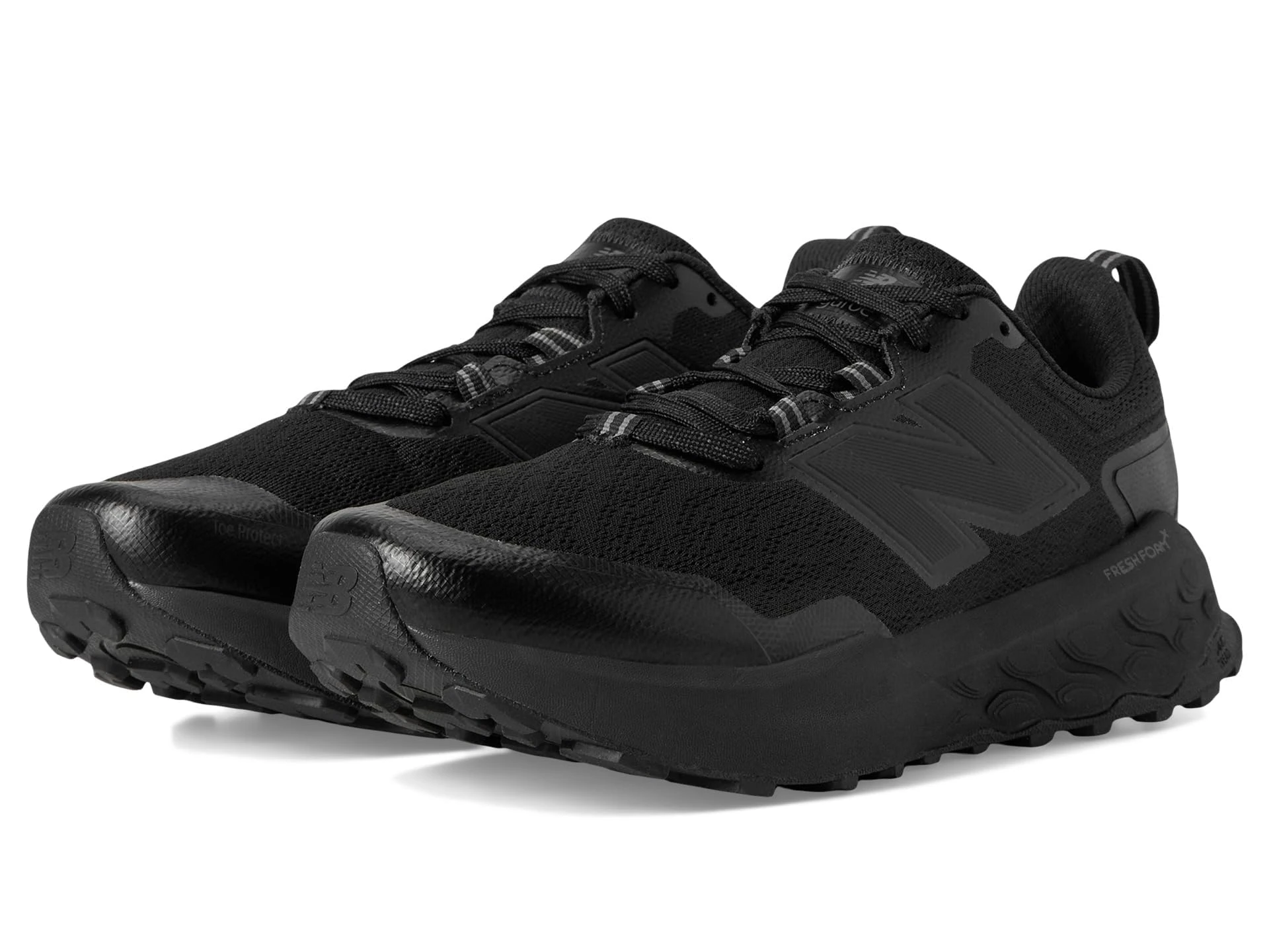 New Balance Mens Fresh Foam X Garoé V2, Black/Phantom/Castlerock, 10 X-Wide
