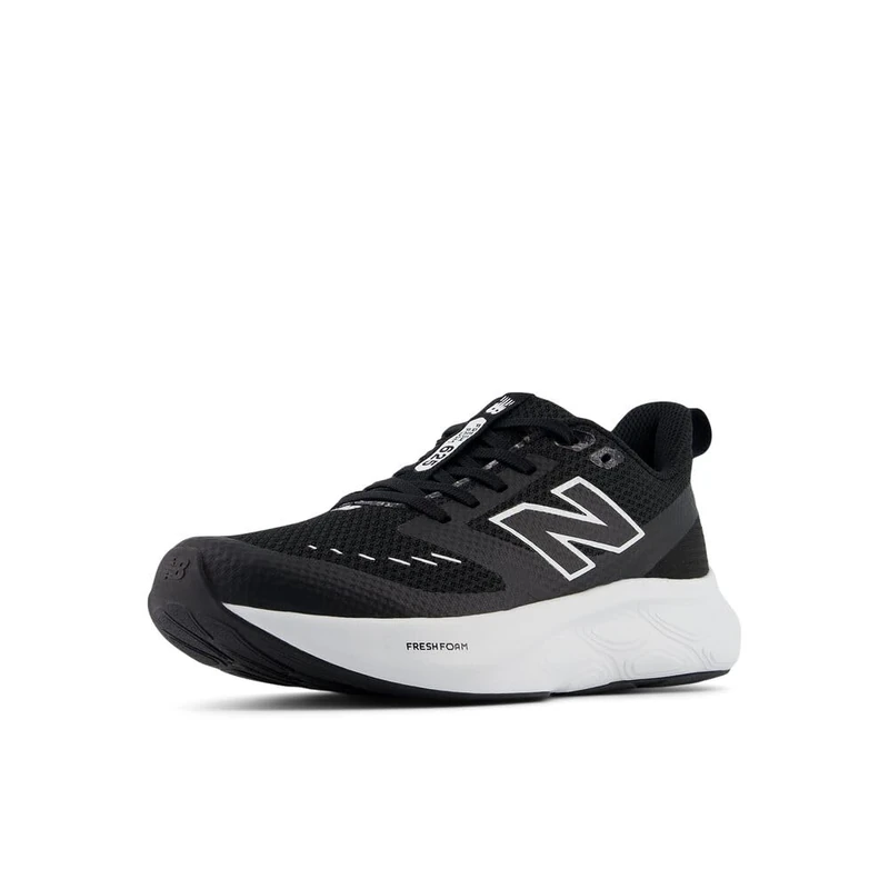 New Balance Kids Fresh Foam 625 Shoes, Black/White, 3