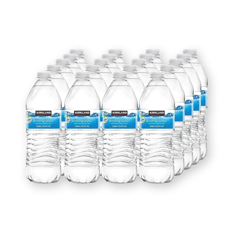 Kirkland Spring Still bottled 500ml - 20 bottled water multipack, Fresh Water for Better Health, Hygienic and maintain good health| Bulk water bottles (Pack of 20 x 500ml)
