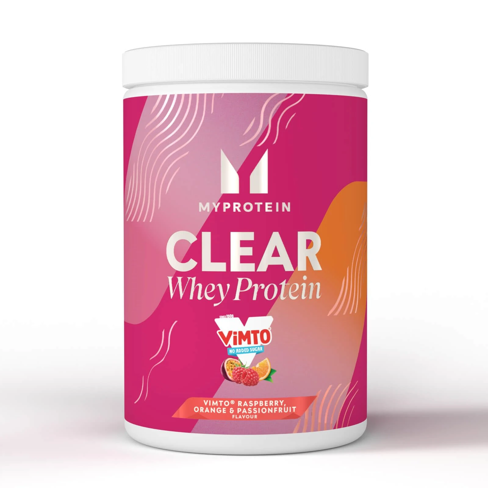 Myprotein Clear Whey Isolate Protein Powder - Raspberry, Orange and Passionfruit - 500g - 20 Servings - Cool and Refreshing Whey Protein Shake Alternative - 20g Protein and 4g BCAA per Serving