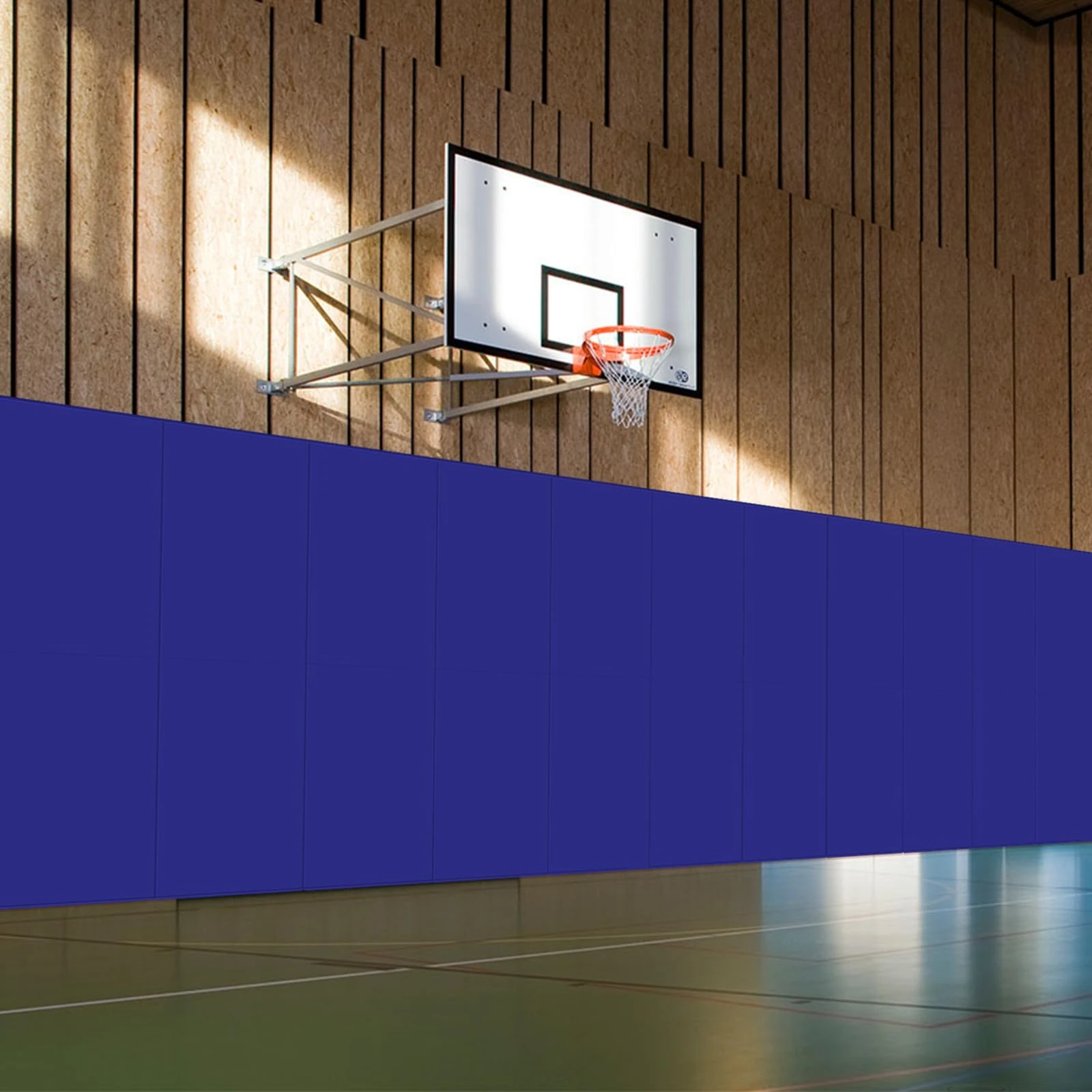 VANCL Wall Protection Pad 2x5 Gym Wall Padding for Gym 2ftx 5ft Wall Pads Basketball Mat Thick Pad Gymnasium Wall Padding Waterproof Durable Basketball Pads for Safety Blue